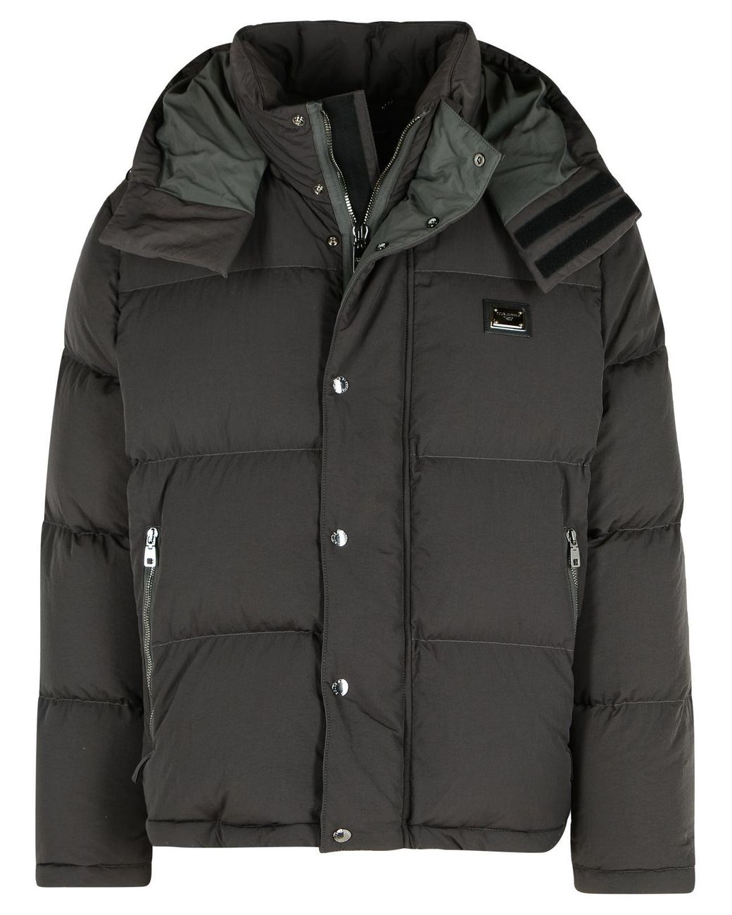 Dolce & Gabbana Black Dolce & Gabbana Puffer Jacket for men