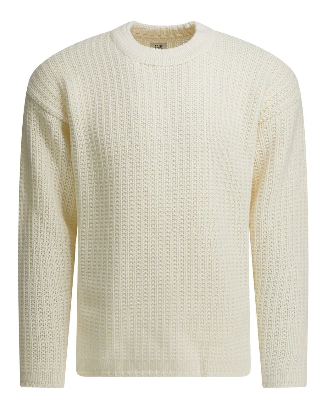 C P Company White C.P.Company Wool Polyamide Knitwear for men
