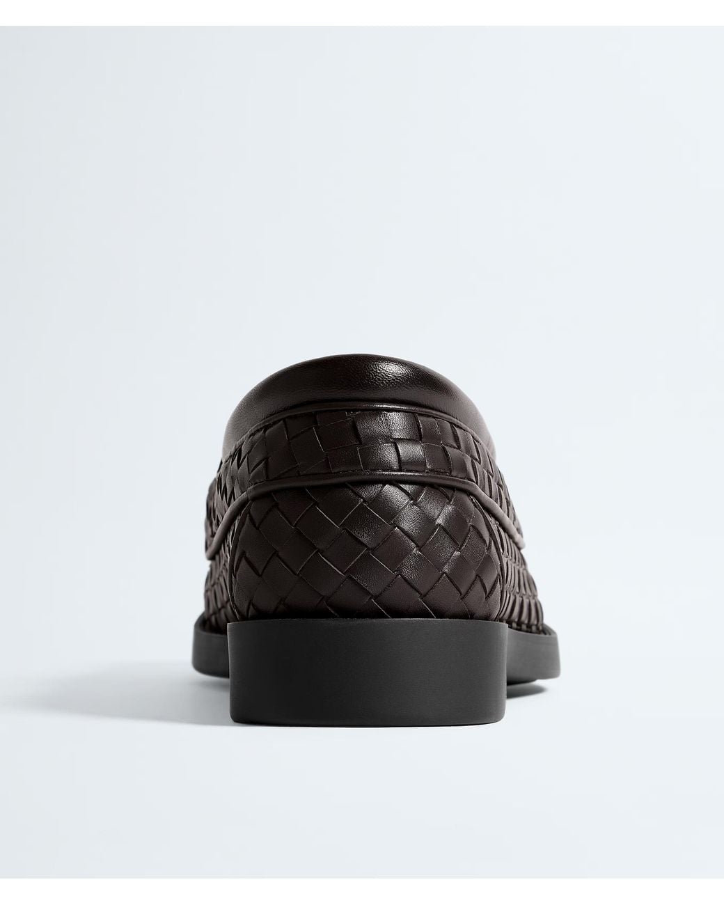 Bottega Veneta Black Pier Laced Loafers for men