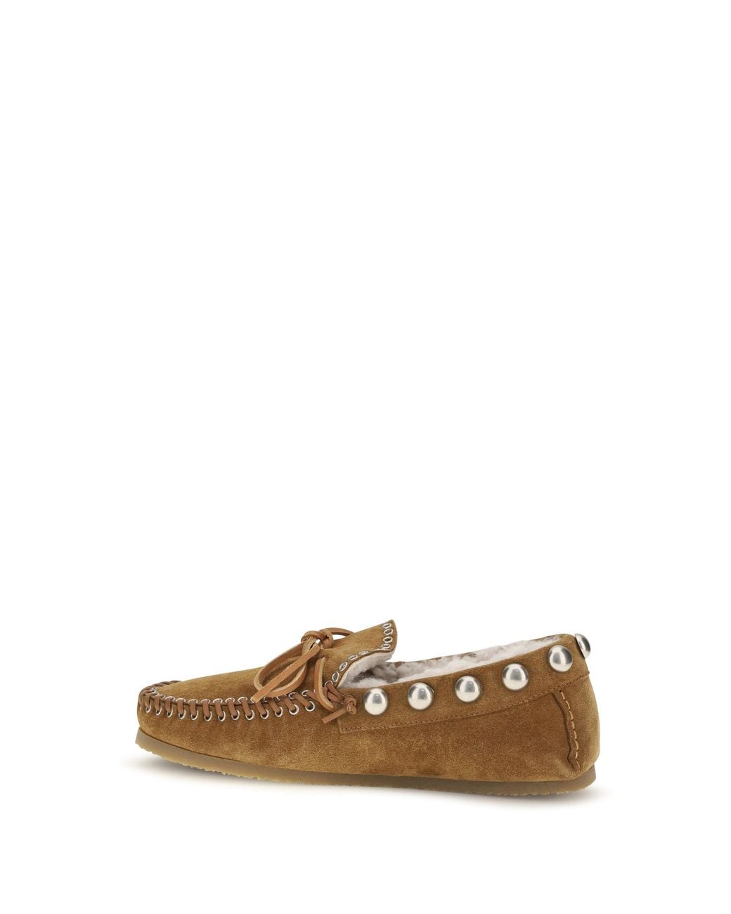 Isabel Marant Brown Fitza Suede Loafers