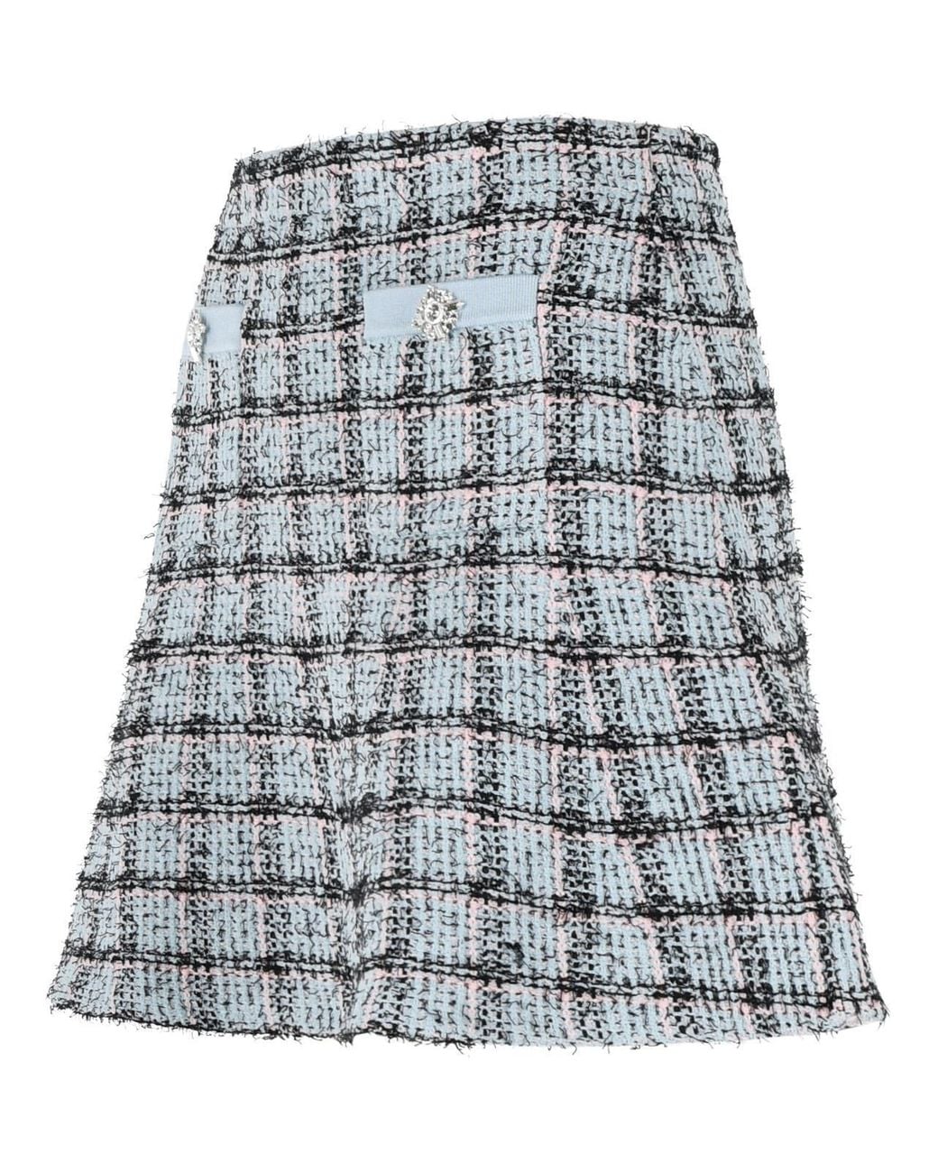Self-Portrait Gray Self Portrait Short Skirt
