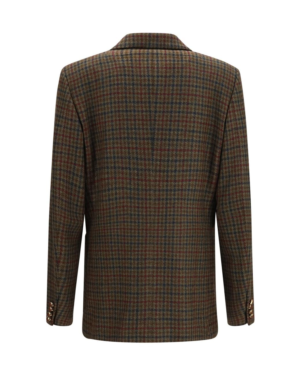 Loro Piana Green Hedland Blazer Colorful Tattersall