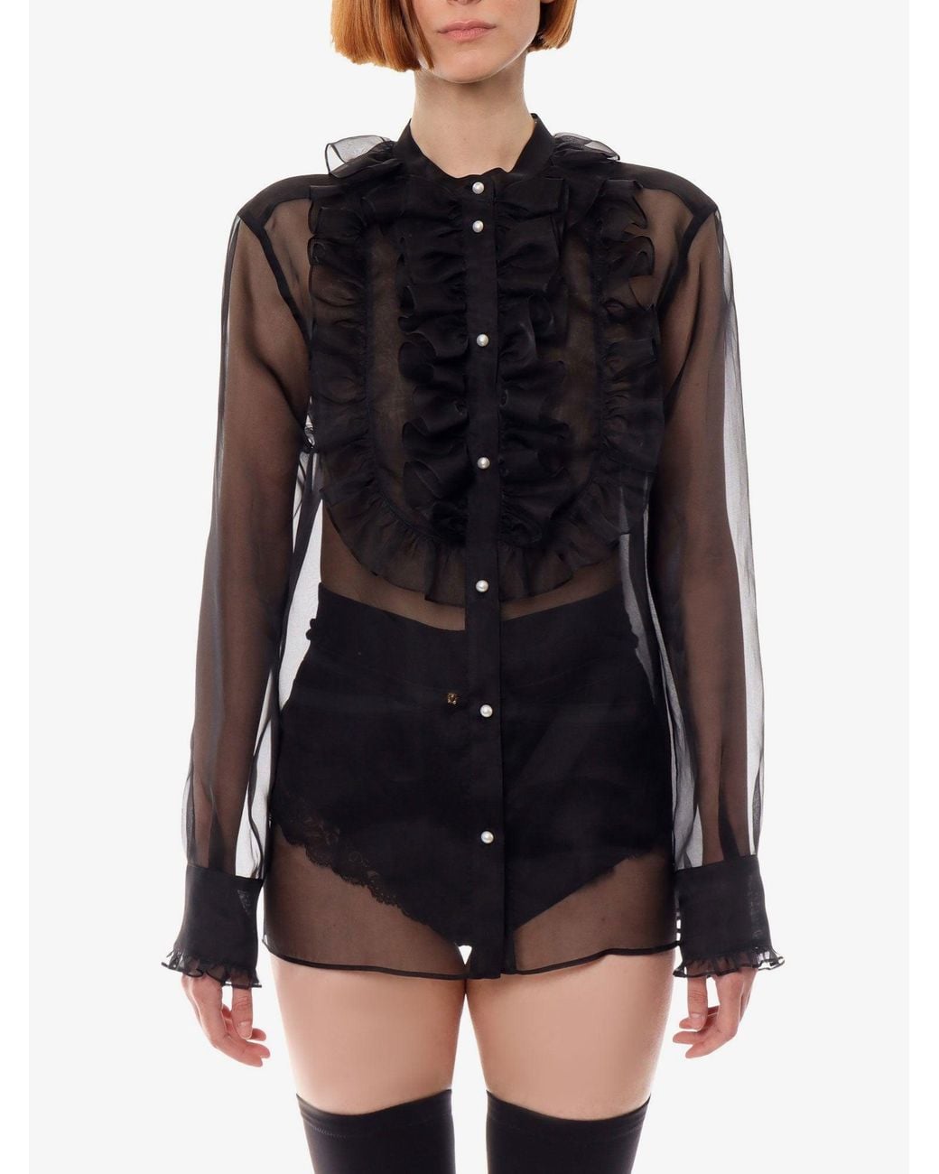 Dolce & Gabbana Black Light Knit Shirt