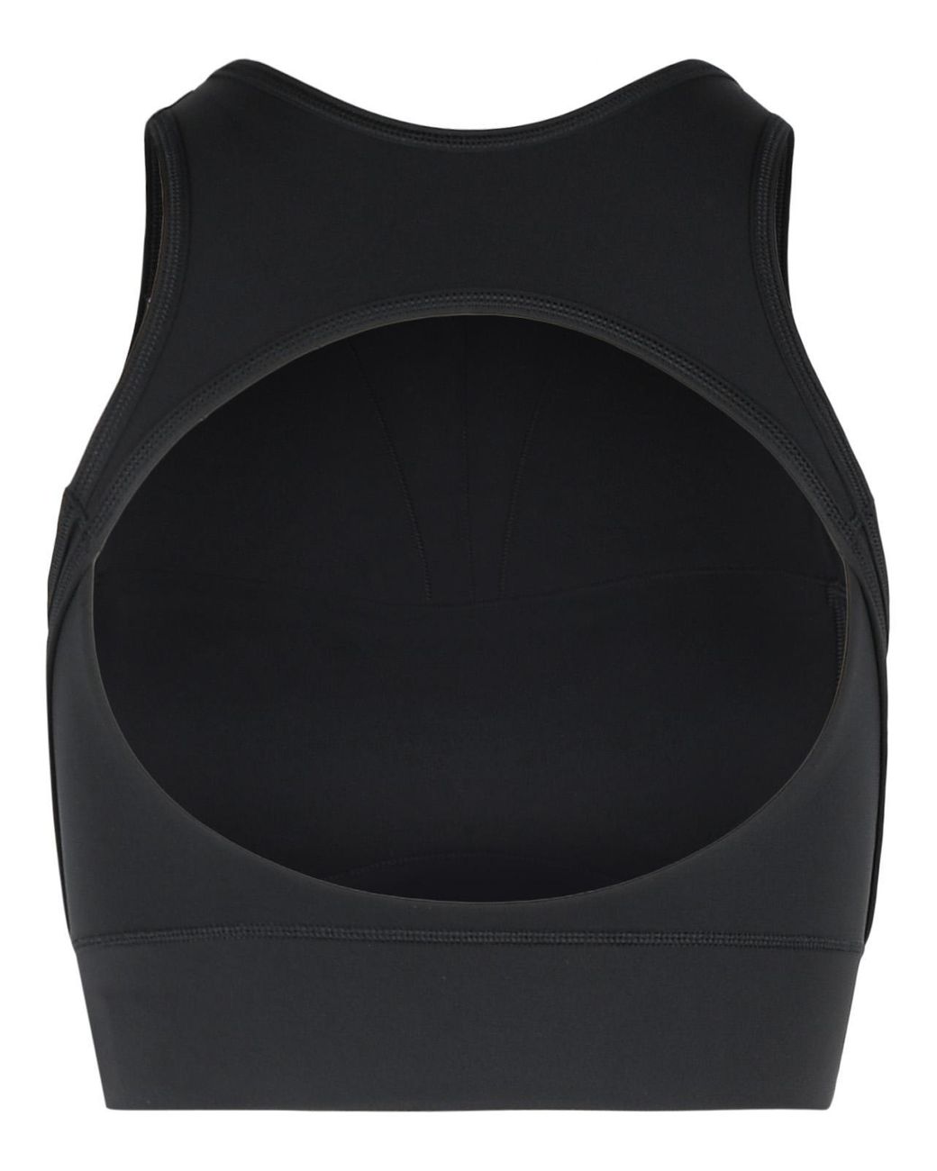 Adidas By Stella McCartney Black 'Tpr' Sporty Top