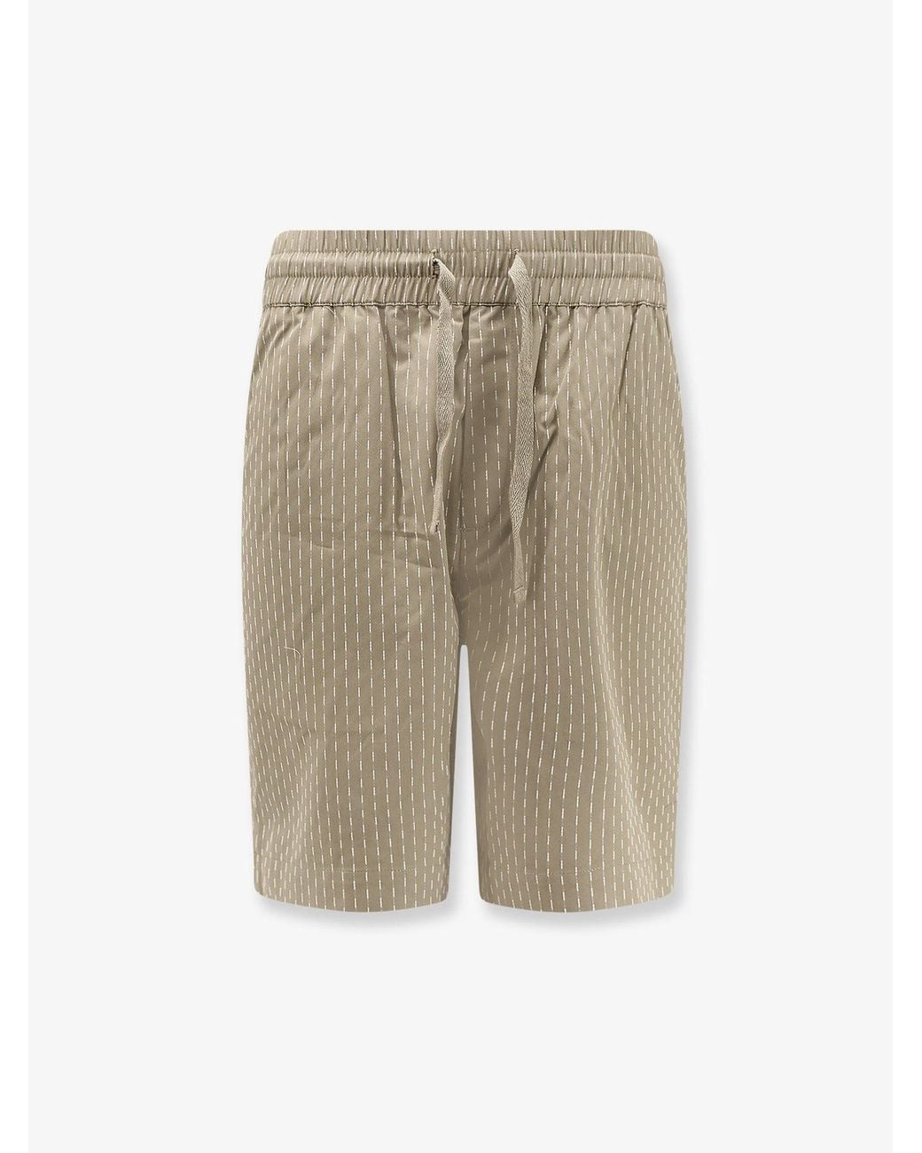 Woodbird Natural Bermuda Shorts Cotton for men