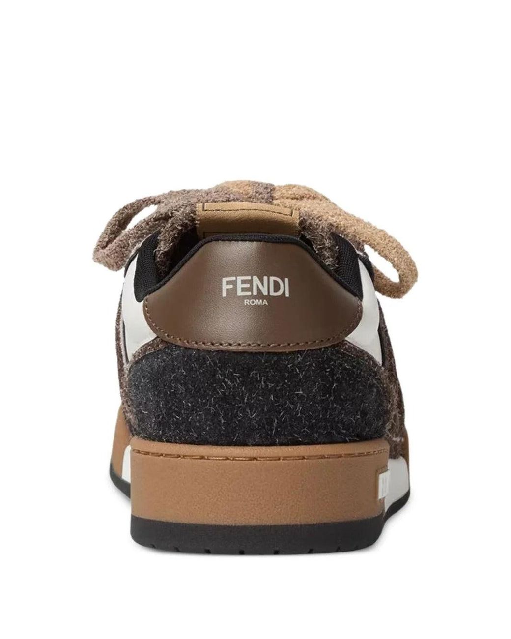 Fendi Black "Match" Sneakers for men
