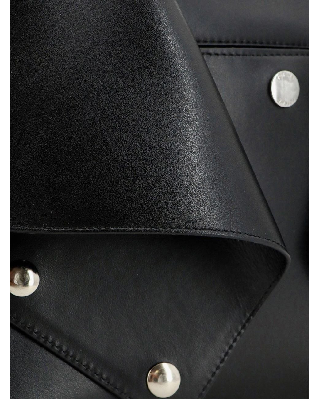 Totême  Black Mercer Small Leather Handbag