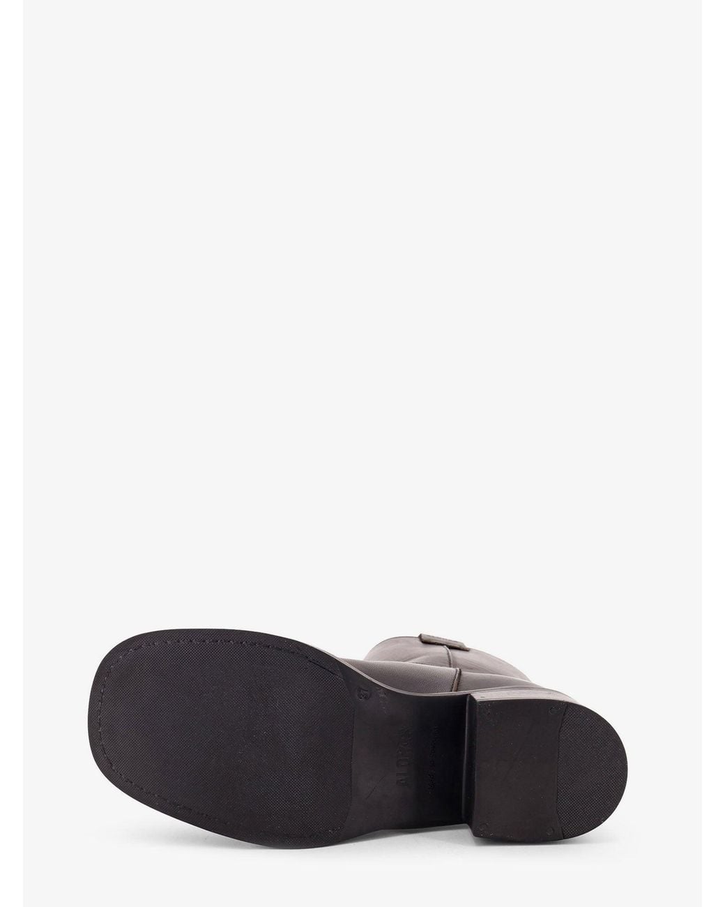 Alohas Black Rajan Leather Ankle Boots