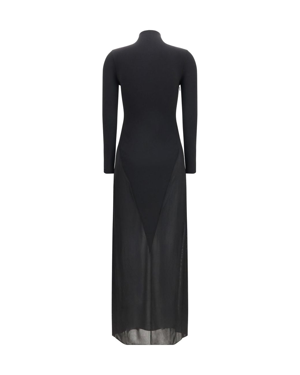 Alaïa Black Alaïa Body Conscious Jersey Dress