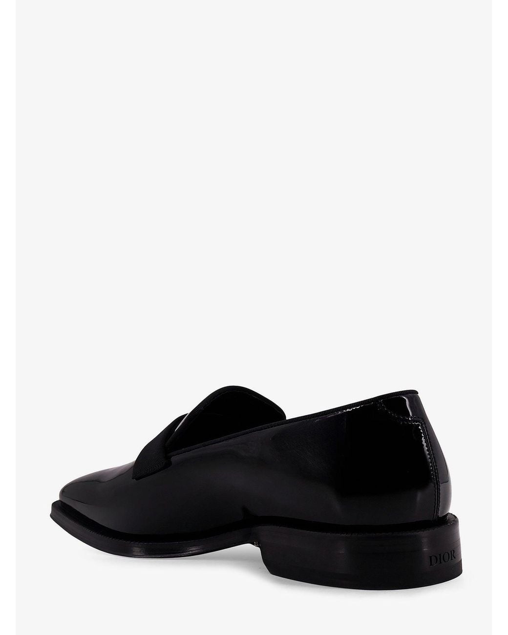 Dior Black Dior Palmares Patent Leather Loafers for men
