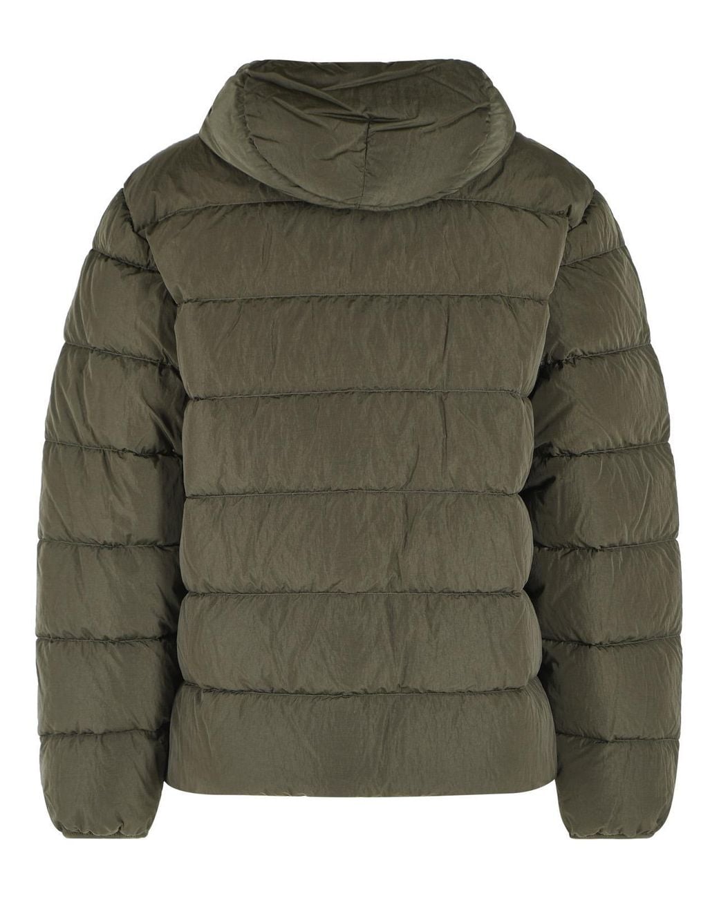 C P Company Green 'Chrome-R' Polyamide Down Jacket for men