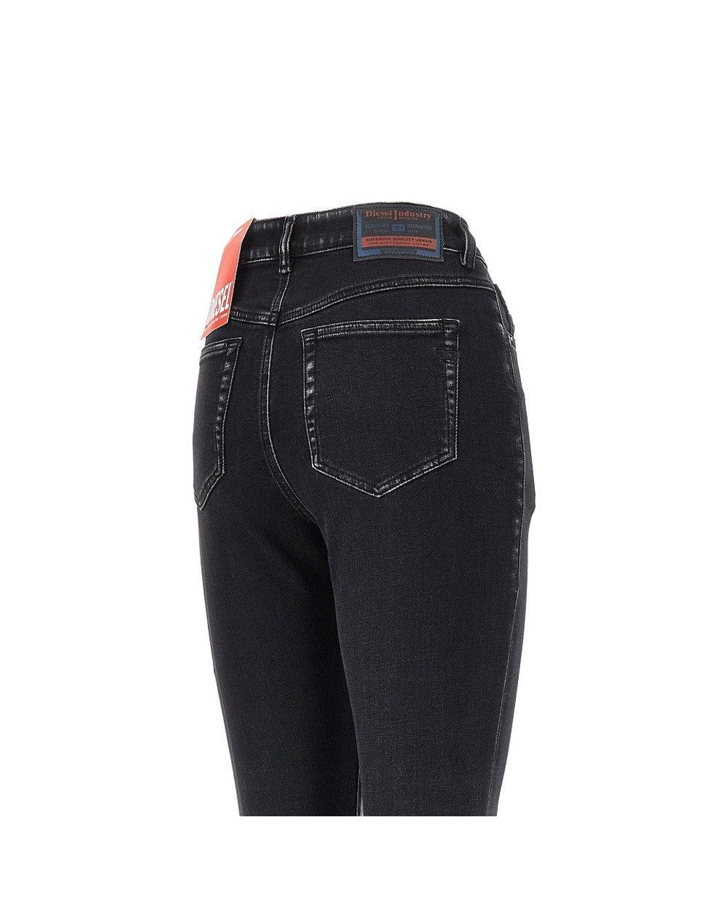 DIESEL Black '1973 D-Partt' Boothcut Jeans