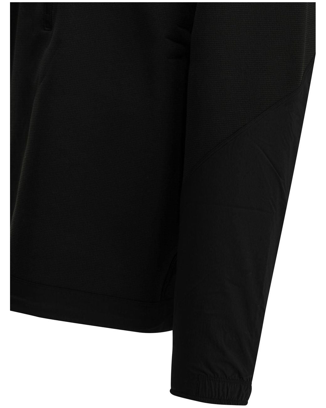 Arc'teryx Black Konseal Half-Zip Sweatshirt for men
