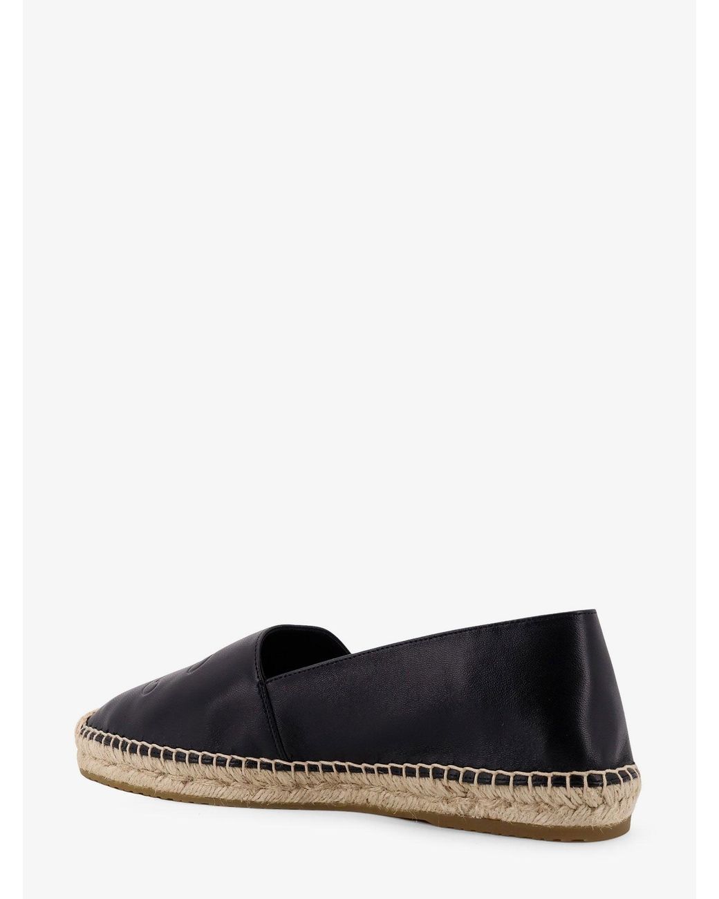 Céline White Leather Espadrilles With Triomphe Detail for men