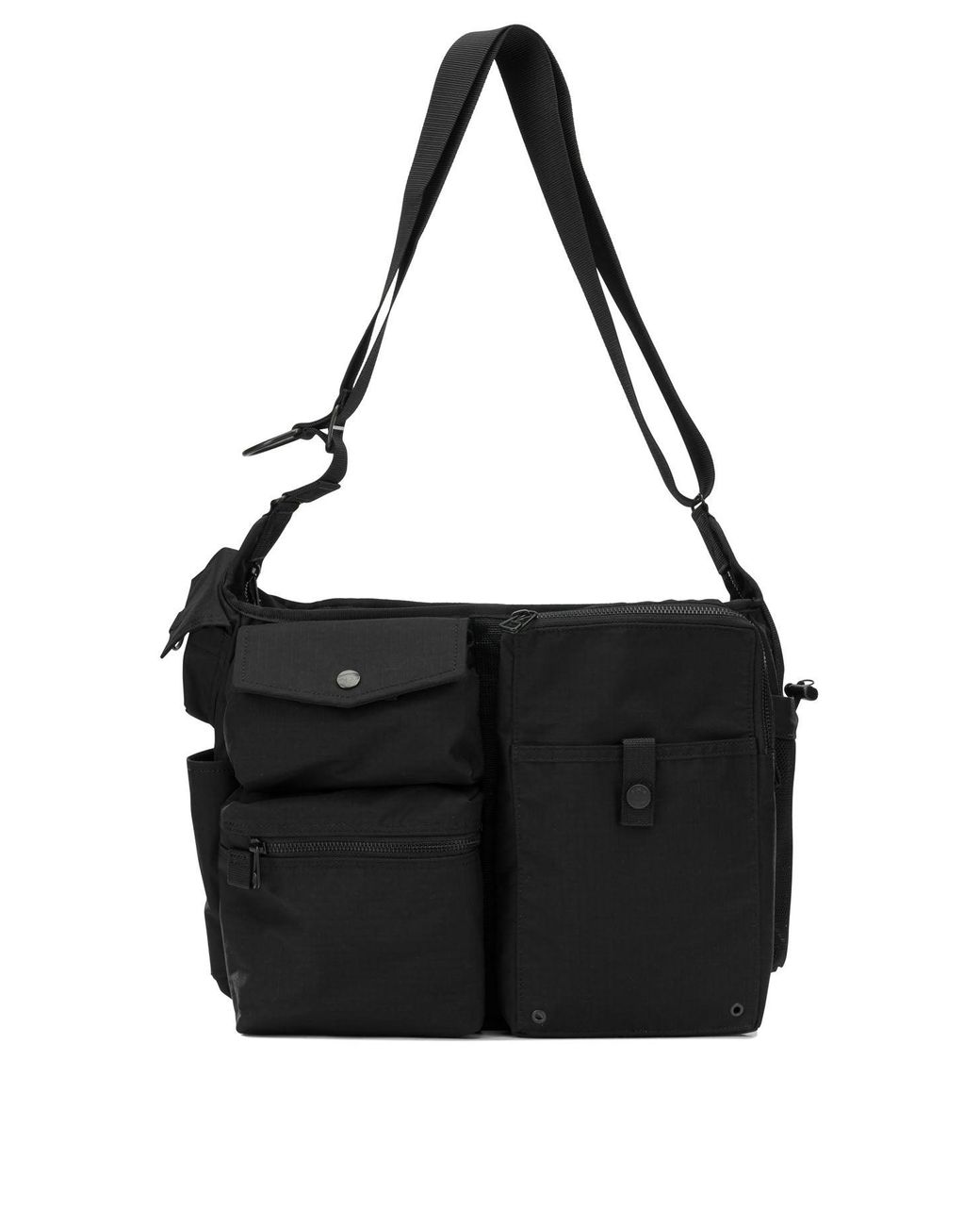 PORTER-YOSHIDA & CO Black Porter-Yoshida & Co Dissection Medium Shoulder Bag for men