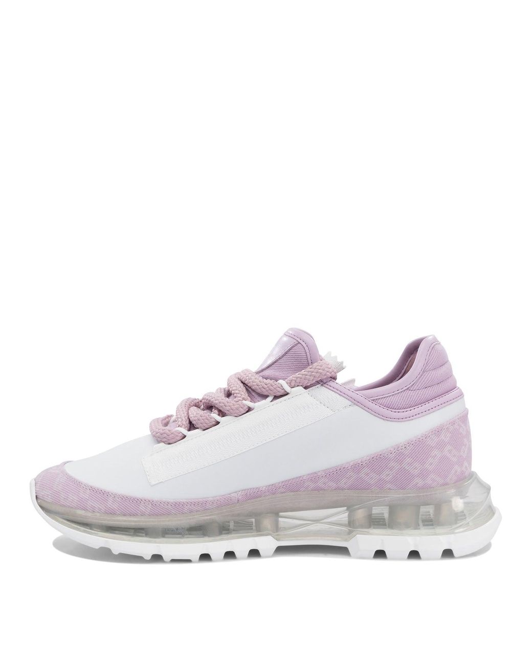 Givenchy White Textile And Leather Sneakers