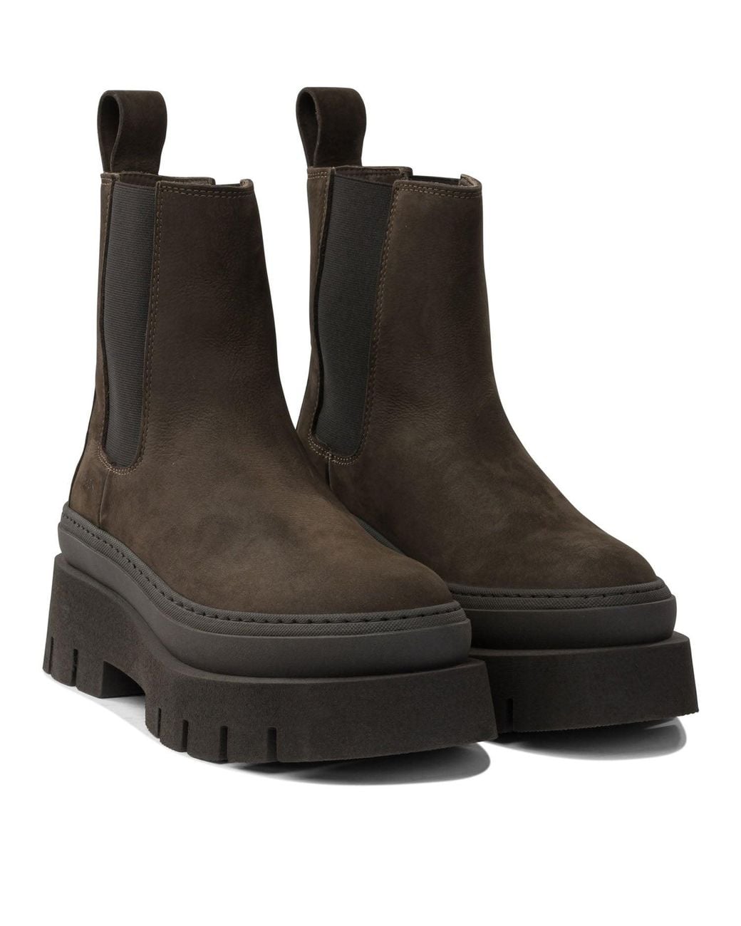 COPENHAGEN Black Leather Ankle Boots