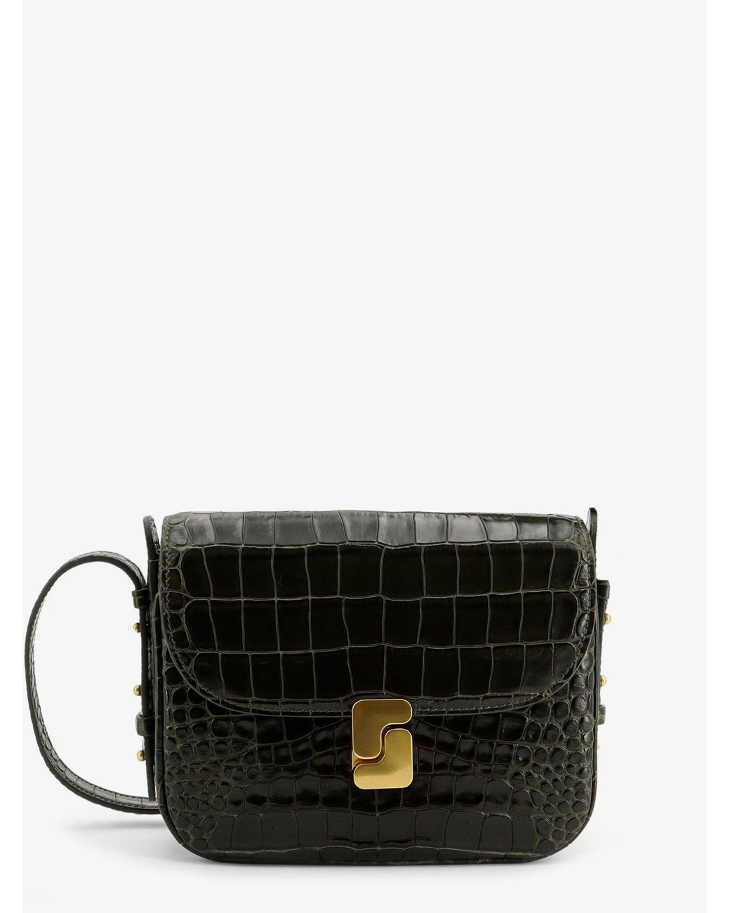 Soeur Black Bellissima Mini Leather Crossbody Bag