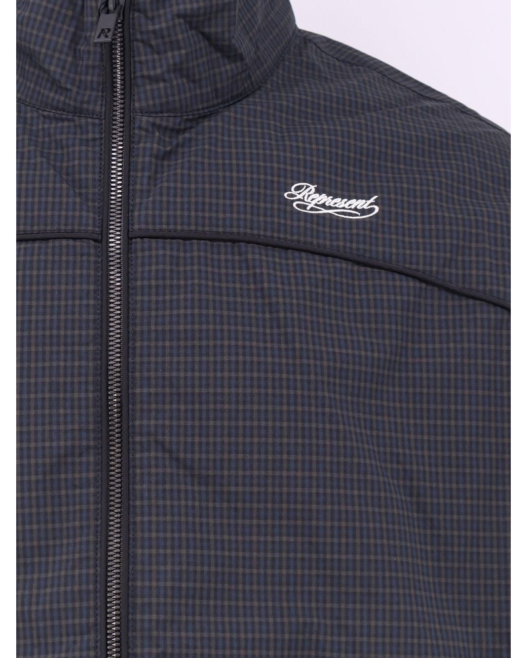 Represent Blue Riot Track Nylon Jacket for men