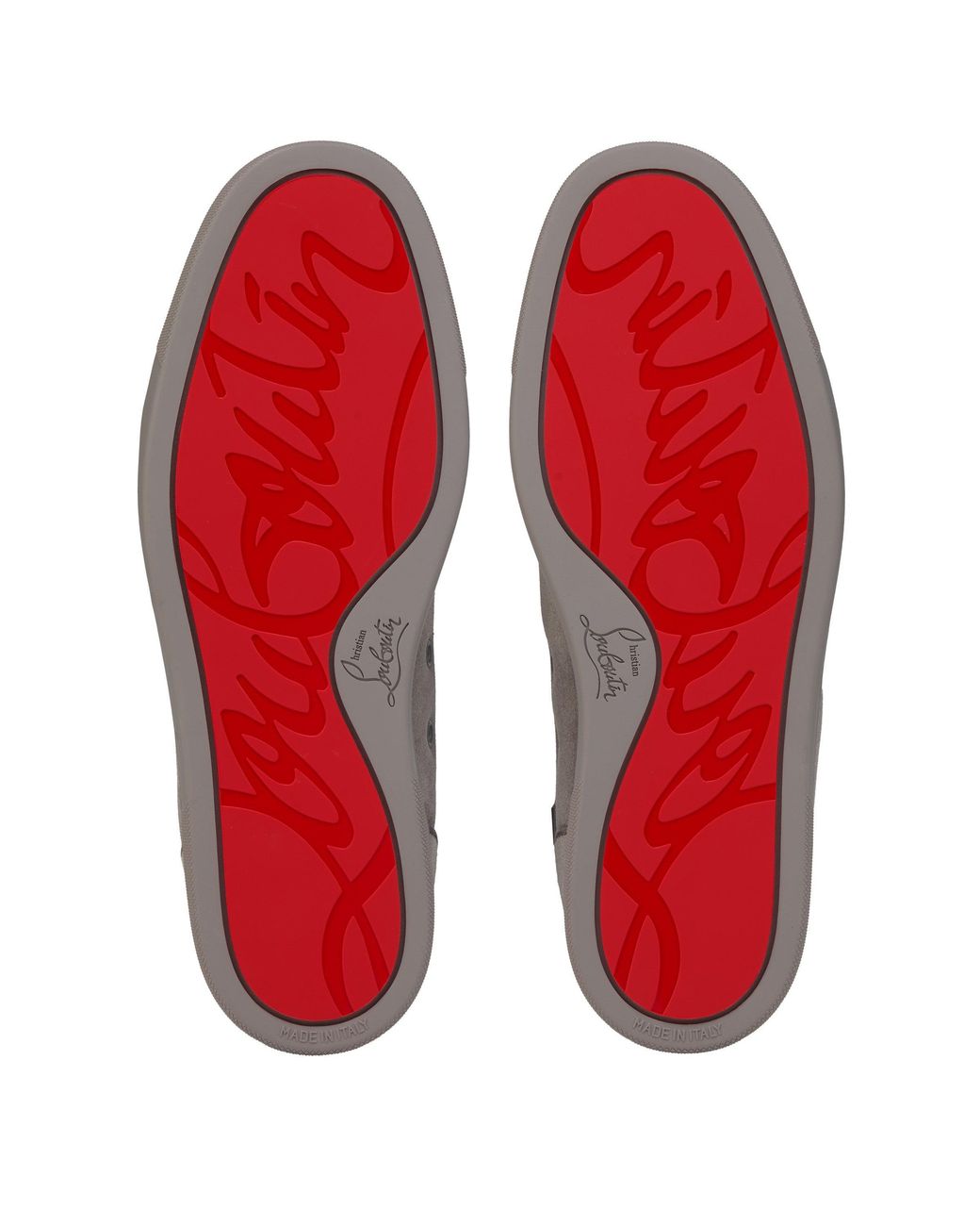Christian Louboutin Gray Louis Canopy Sneakers for men