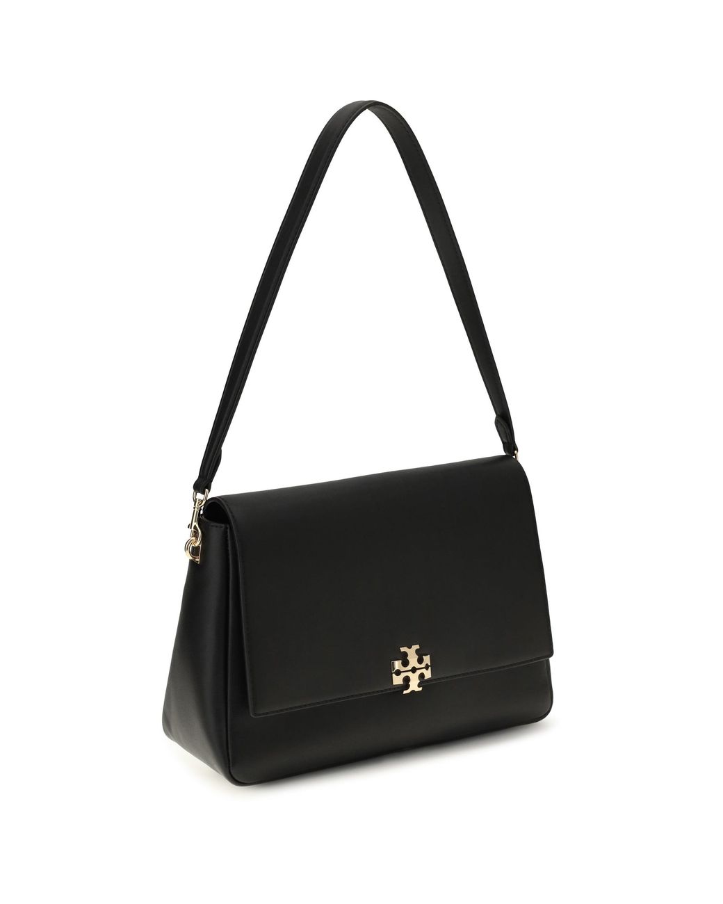 Tory Burch Black Shoulder Bag Charlie Leather