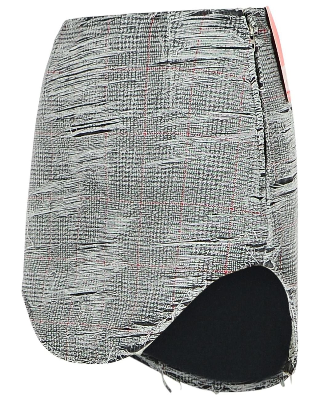 DIESEL Gray 'Ada' Cotton Miniskirt