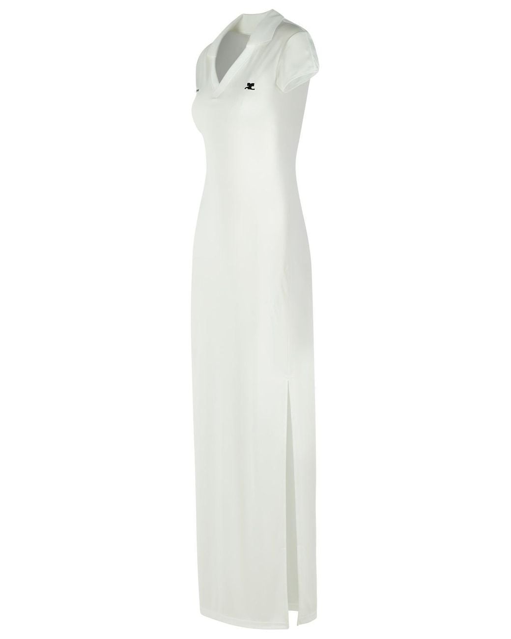 Courreges White Polyester Dress