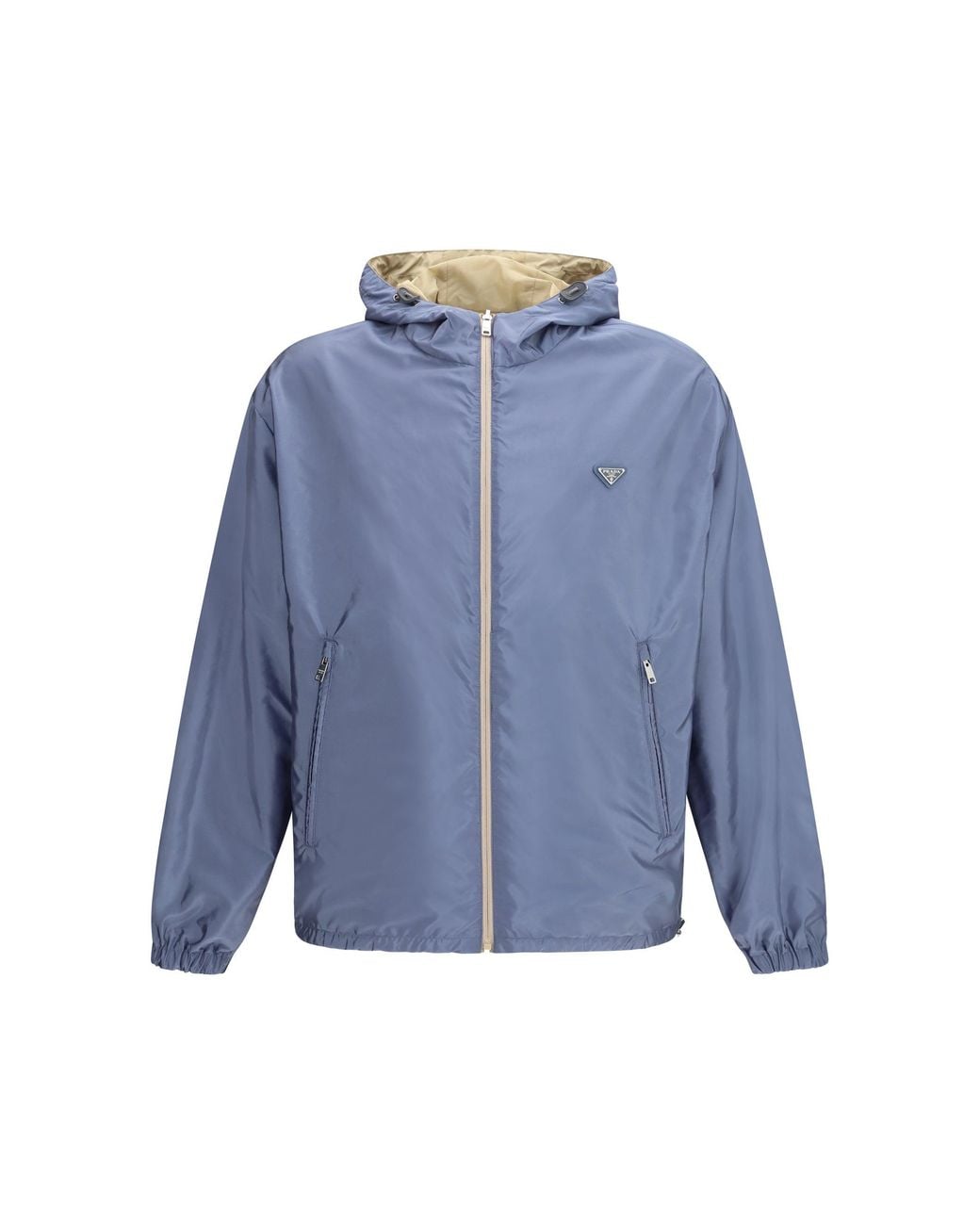 Prada Natural Down Jacket Re-Nylon Reversible for men