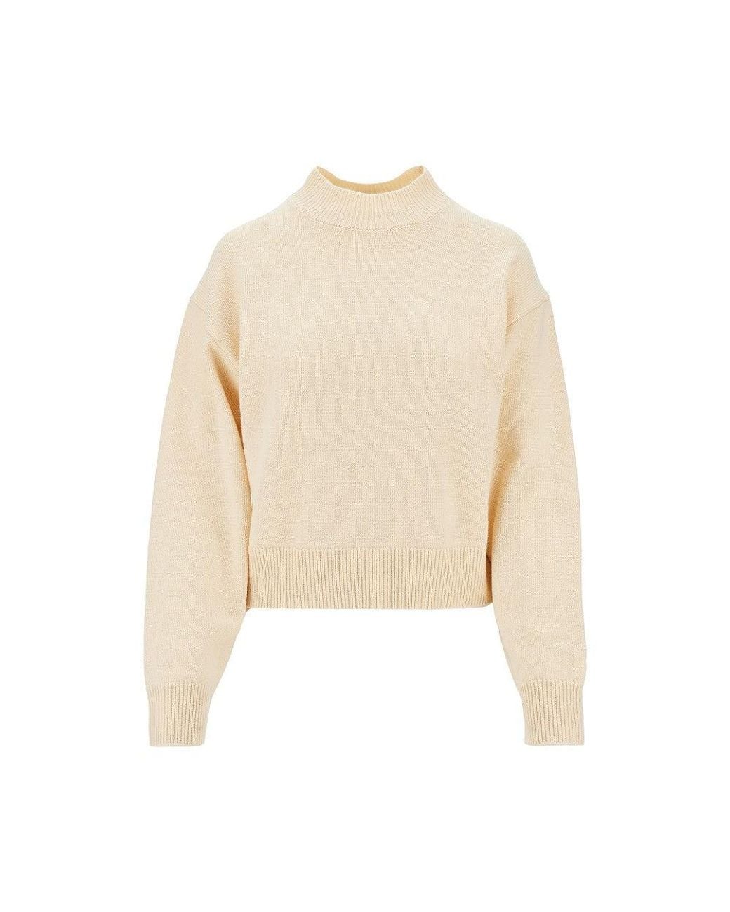Pinko Natural Wool And Cashmere Sweater