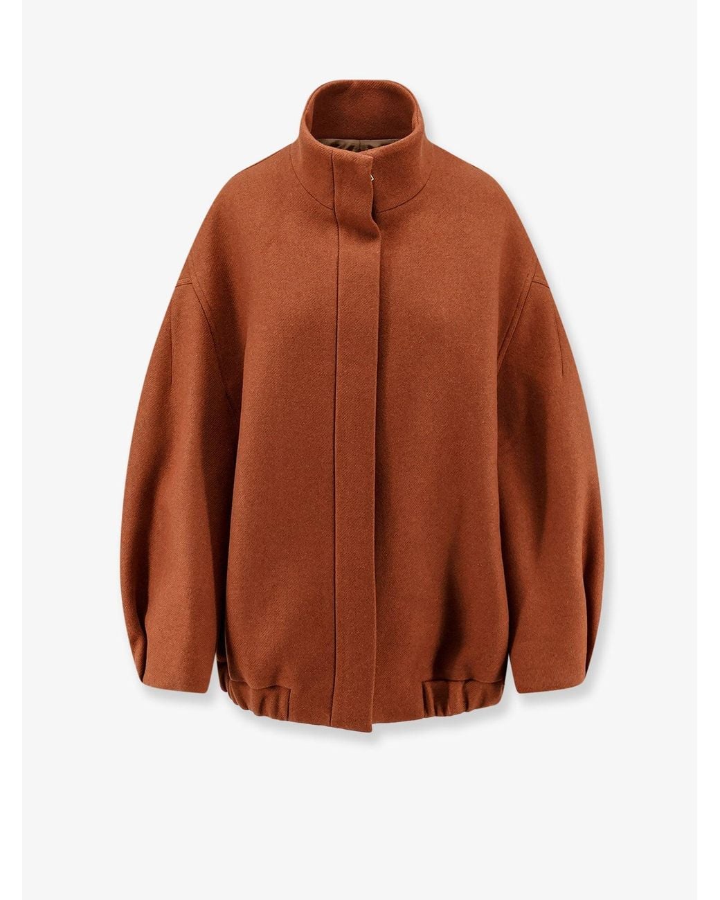 Dries Van Noten Brown Voles Wool Blend Jacket