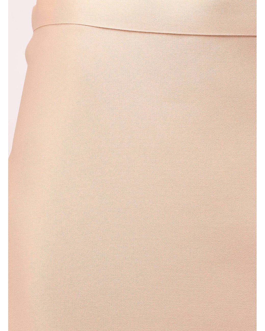 Alberta Ferretti White Silk Skirt