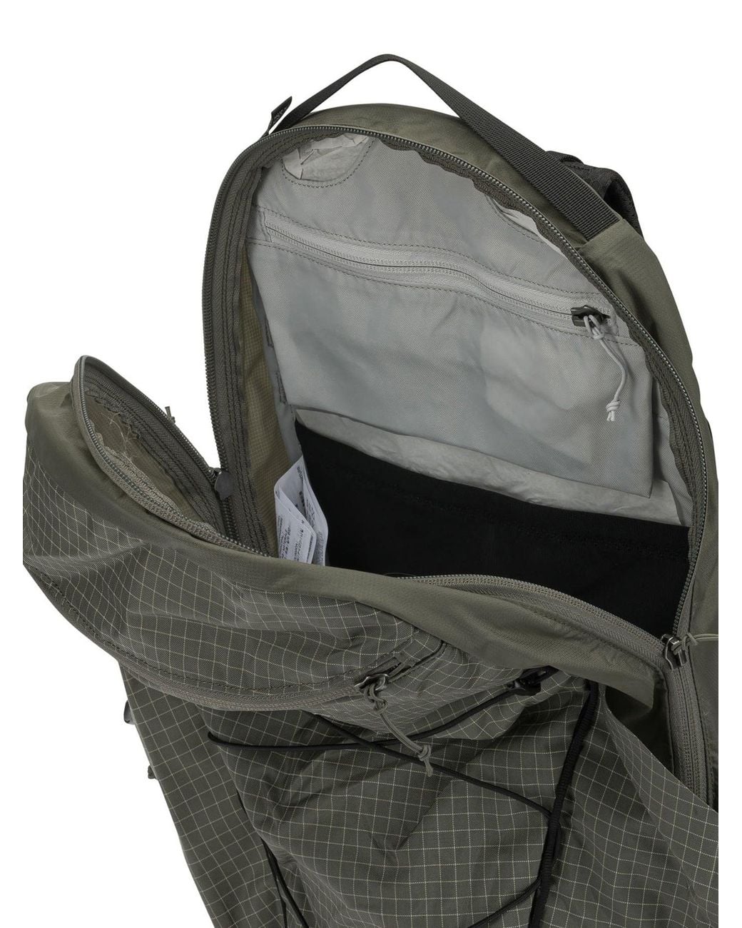 Arc'teryx Gray "Aerios 18" Sports Backpack for men