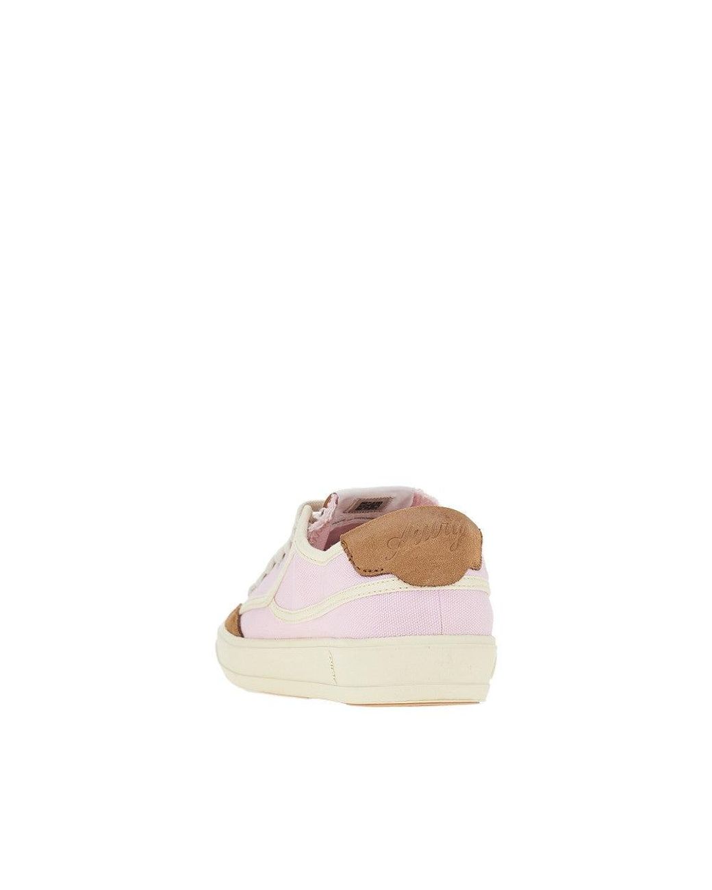 Autry Pink Windscape Low Canvas Sneakers