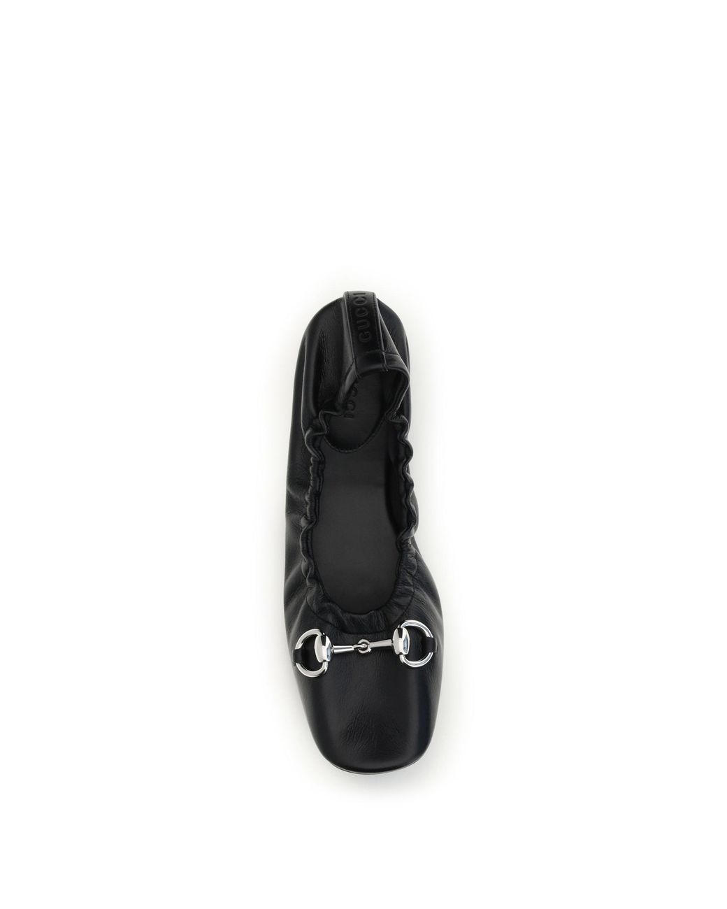 Gucci White Ballerina Flats Prima Ballerinas
