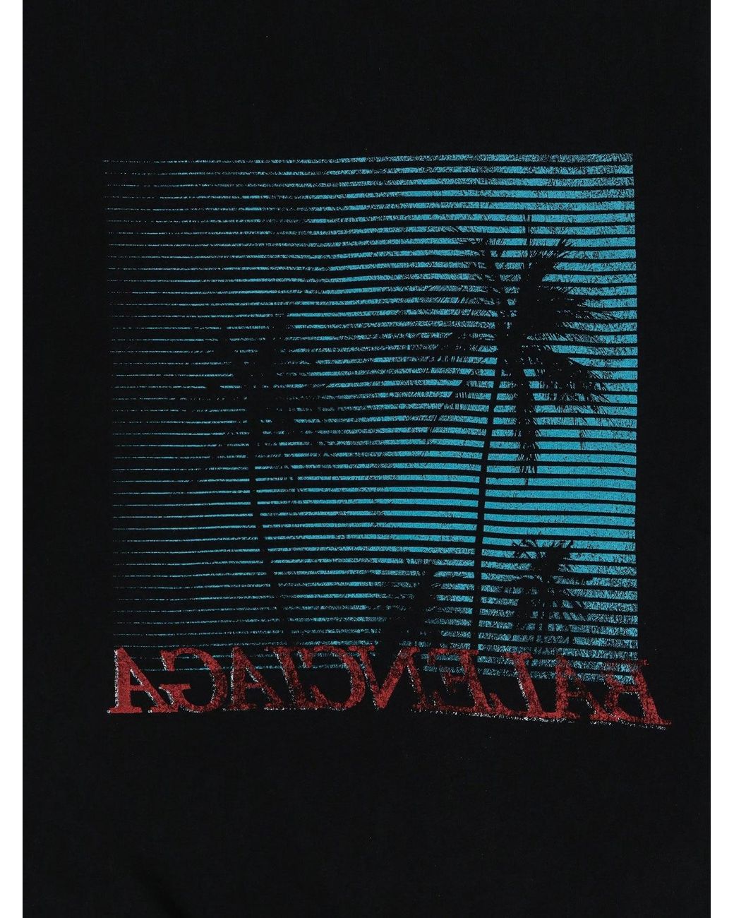 Balenciaga Black Cotton Sweatshirt With Graphic Print for men