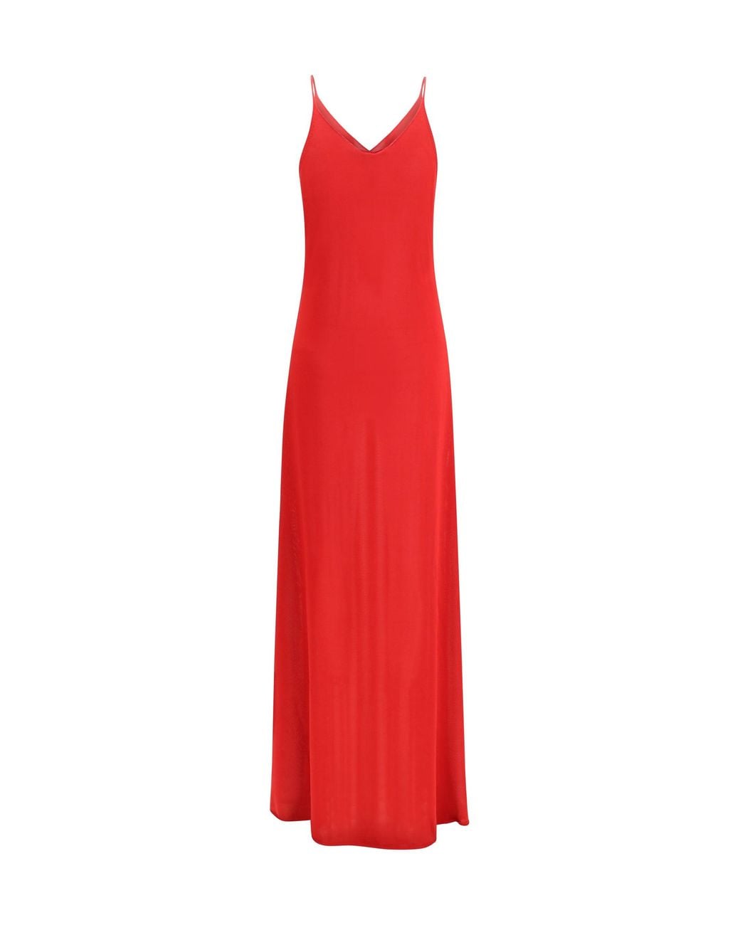 Fendi Red Silk Dress