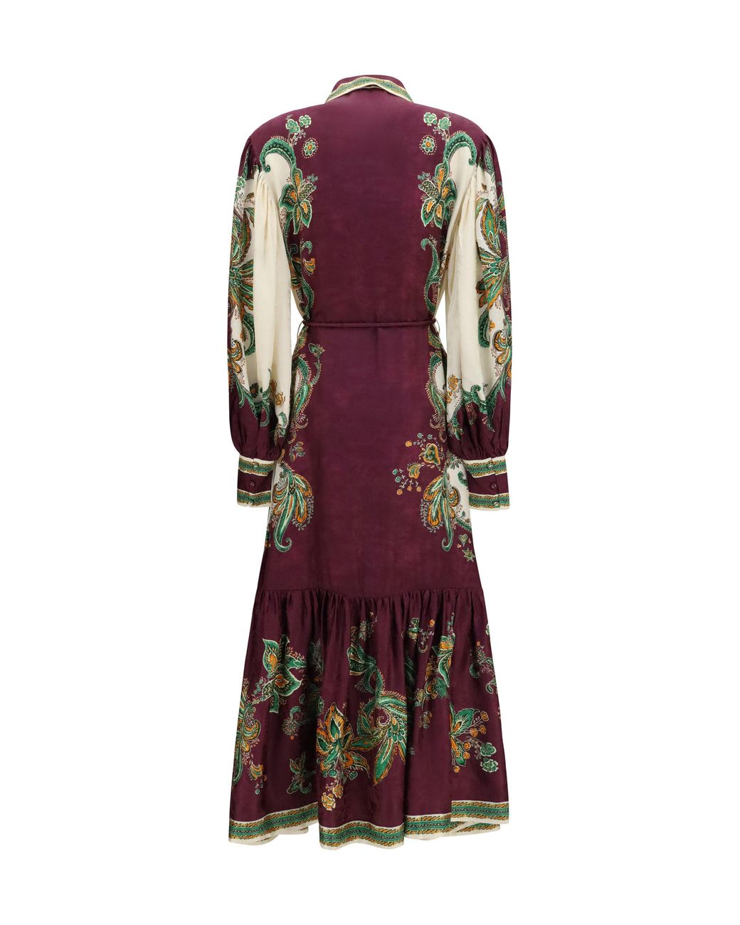 ALÉMAIS Purple Shirt Dress Ruthie