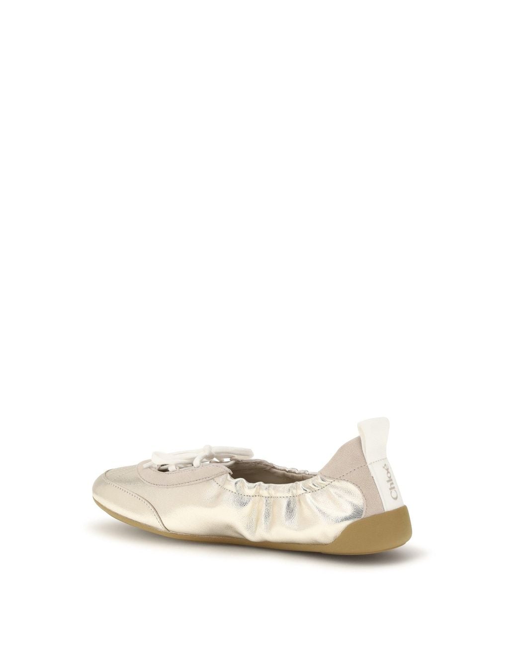Chloé White Sneakers Kick Ballerinas