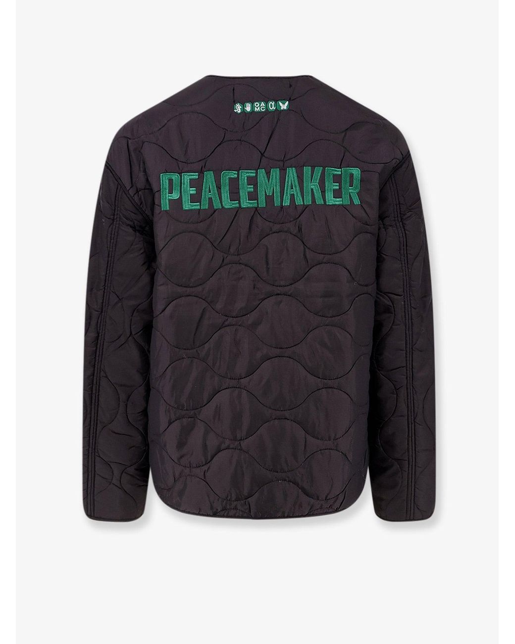 Oamc Peacemaker Blue Compact Liner Quilted Jacket for men