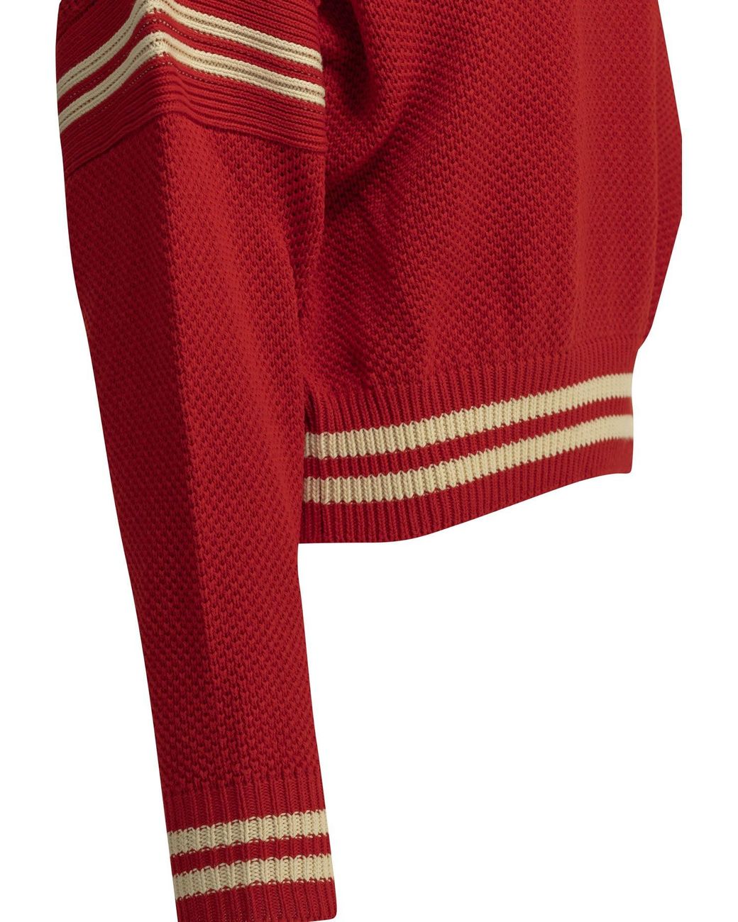 Golden Goose Deluxe Brand Red "Rachel" Crew-Neck Sweater