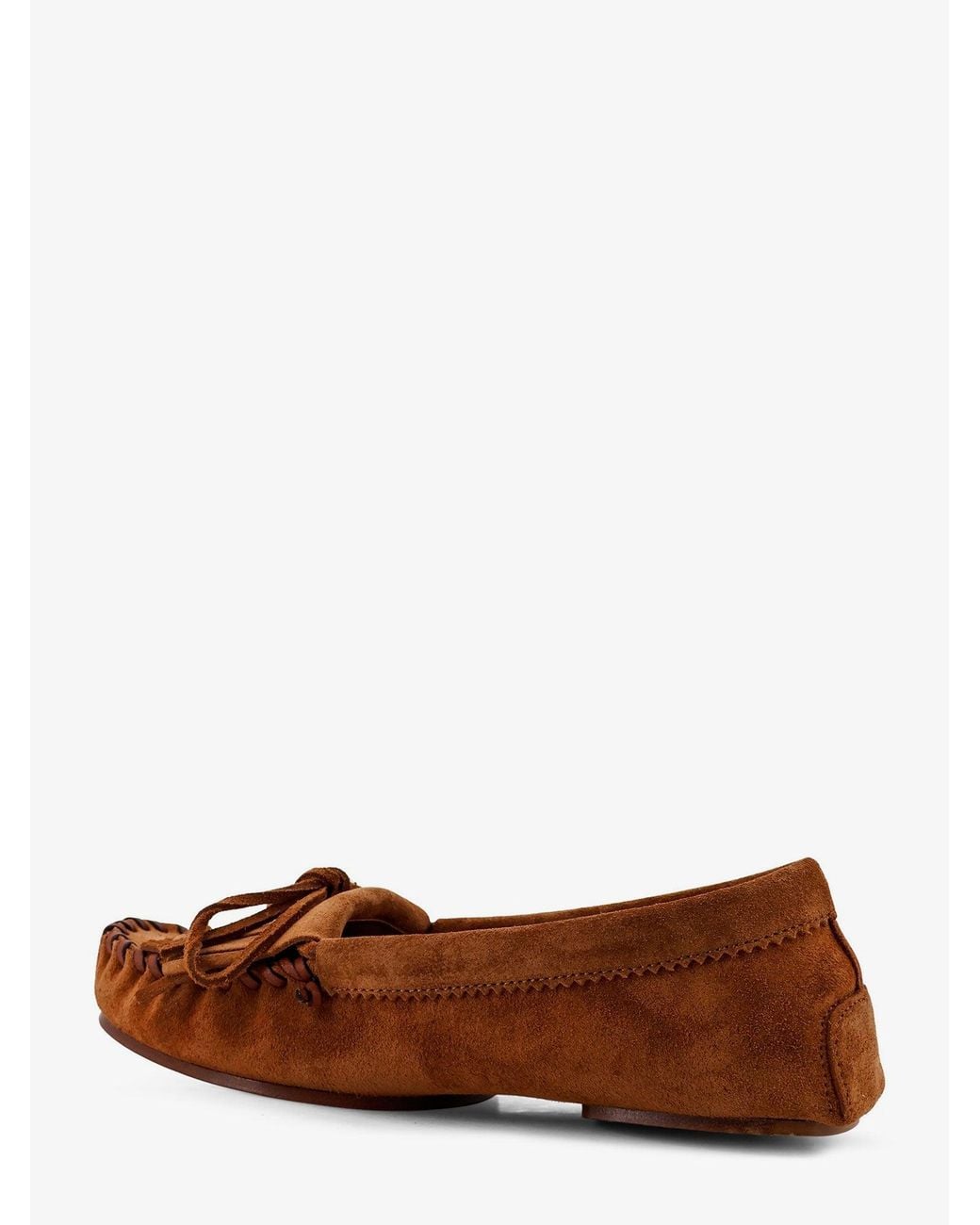 Paris Texas Brown Indiana Suede Loafers