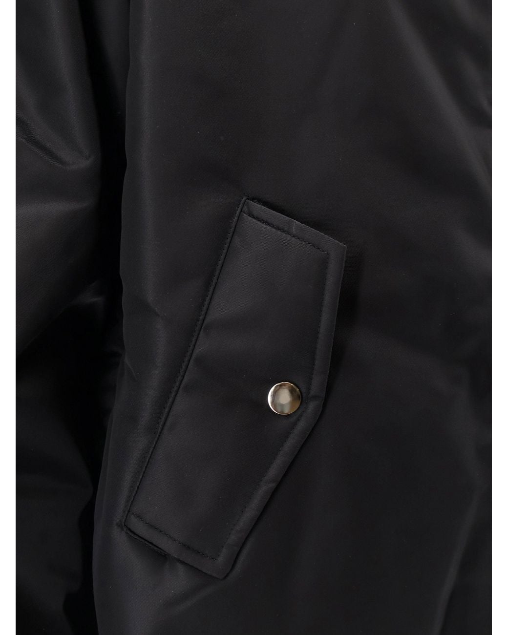 Frankie Shop Black Astra Nylon Jacket
