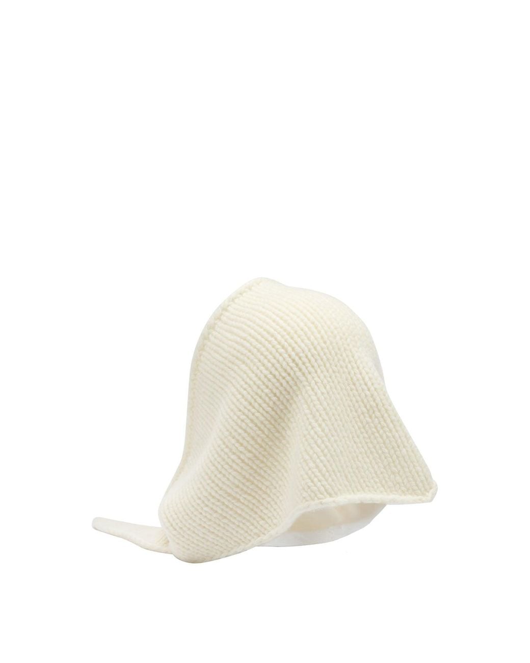 Céline White Wool And Cashmere Scarf