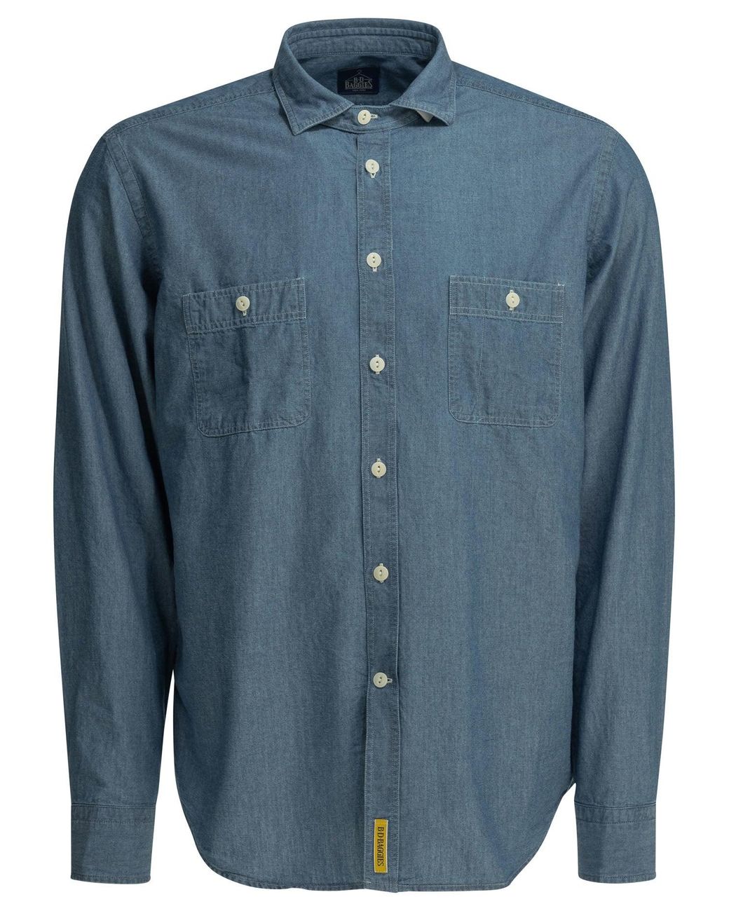 B.D. Baggies Blue Bradford Cotton Shirt