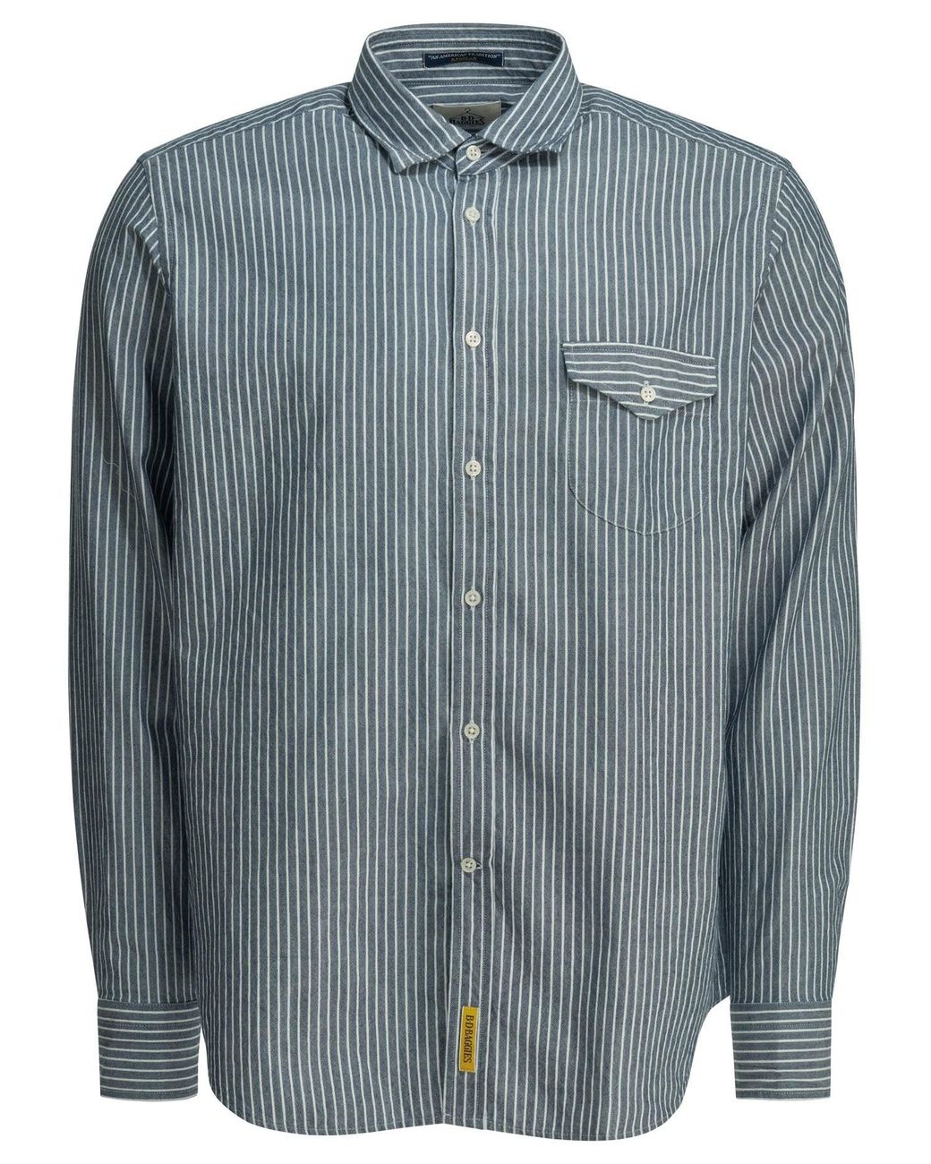 B.D. Baggies Blue "Bradford" Casual Shirt