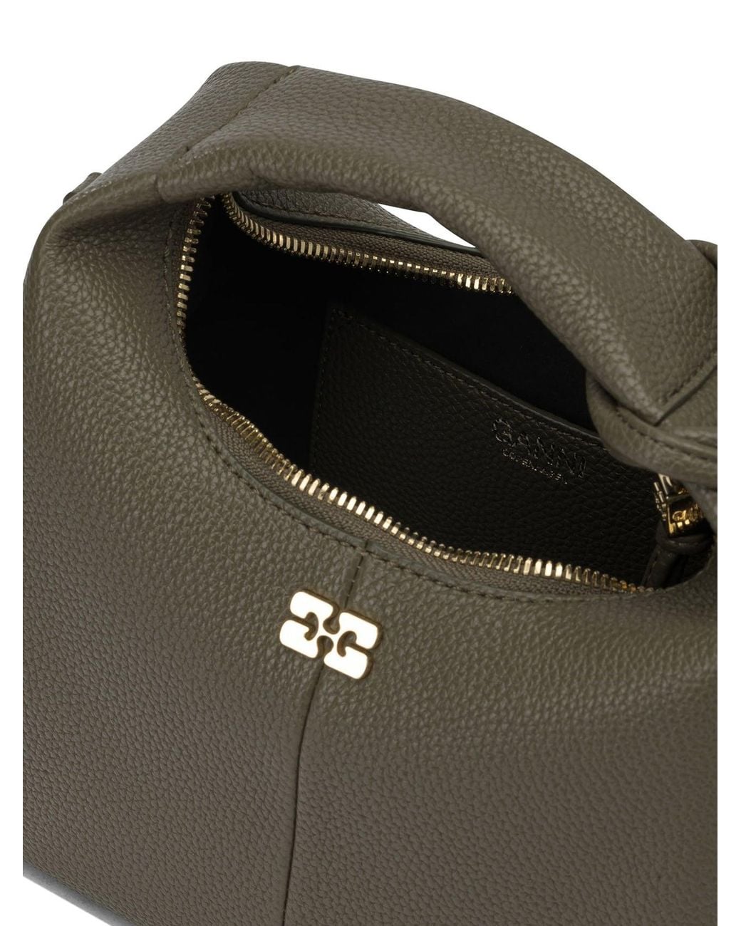 Ganni Green "Hobo" Small Hand Bag