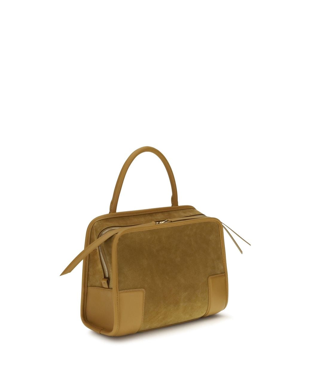 Loewe Metallic Medium Amazona 180 Suede Handbag