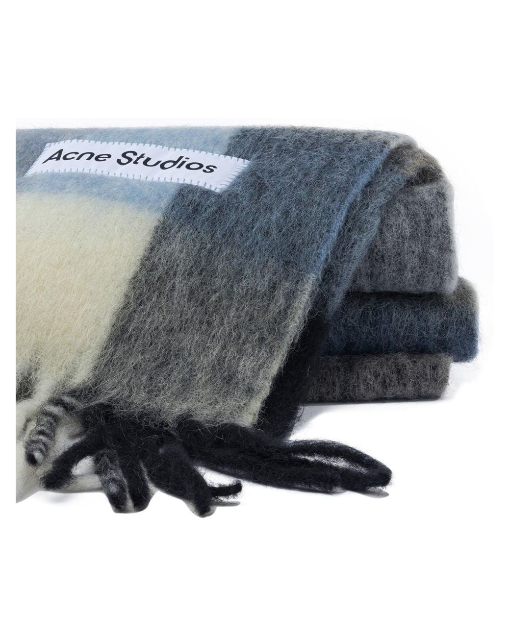 Acne Blue Scarves