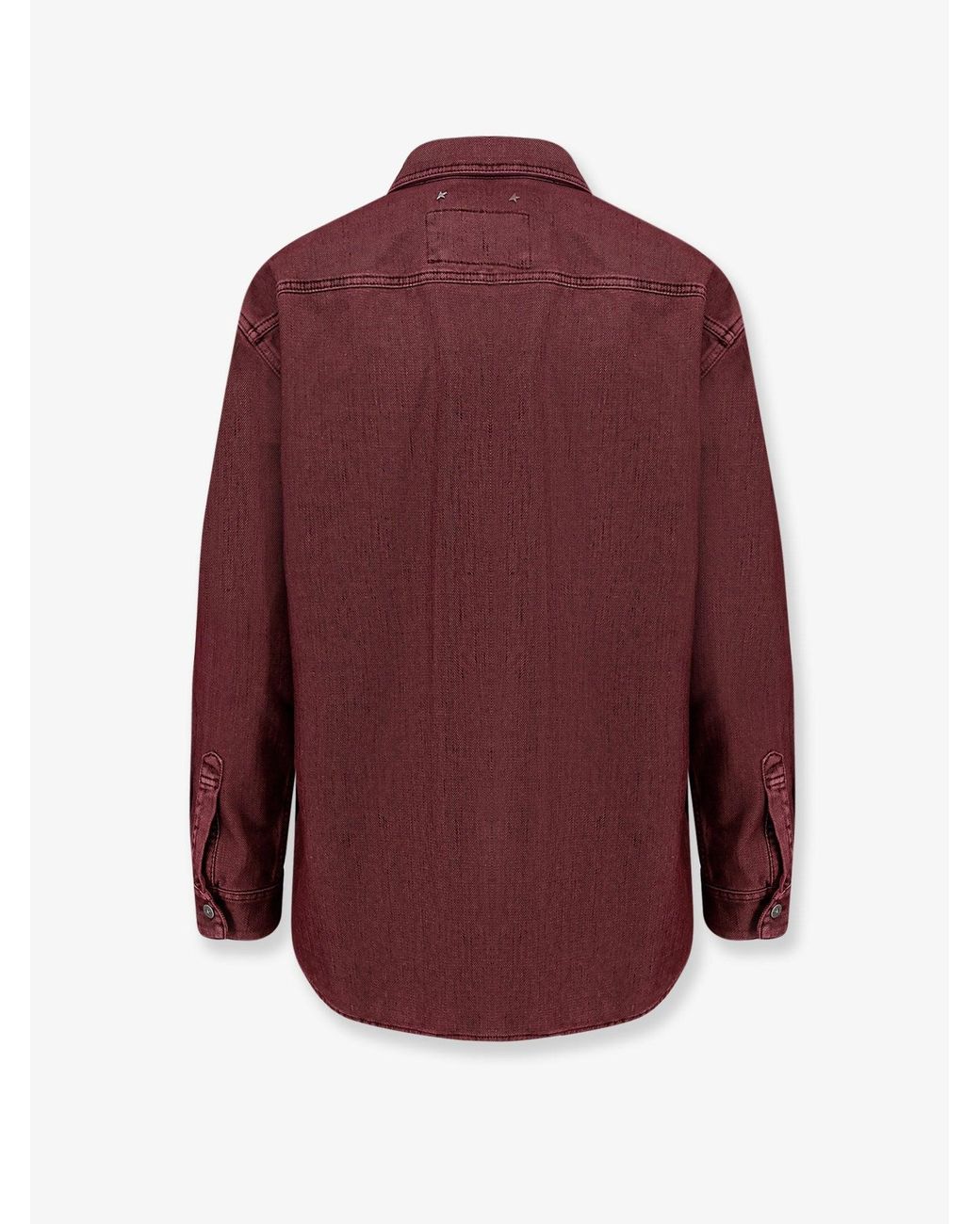 Golden Goose Deluxe Brand Red Patty Cotton Shirt