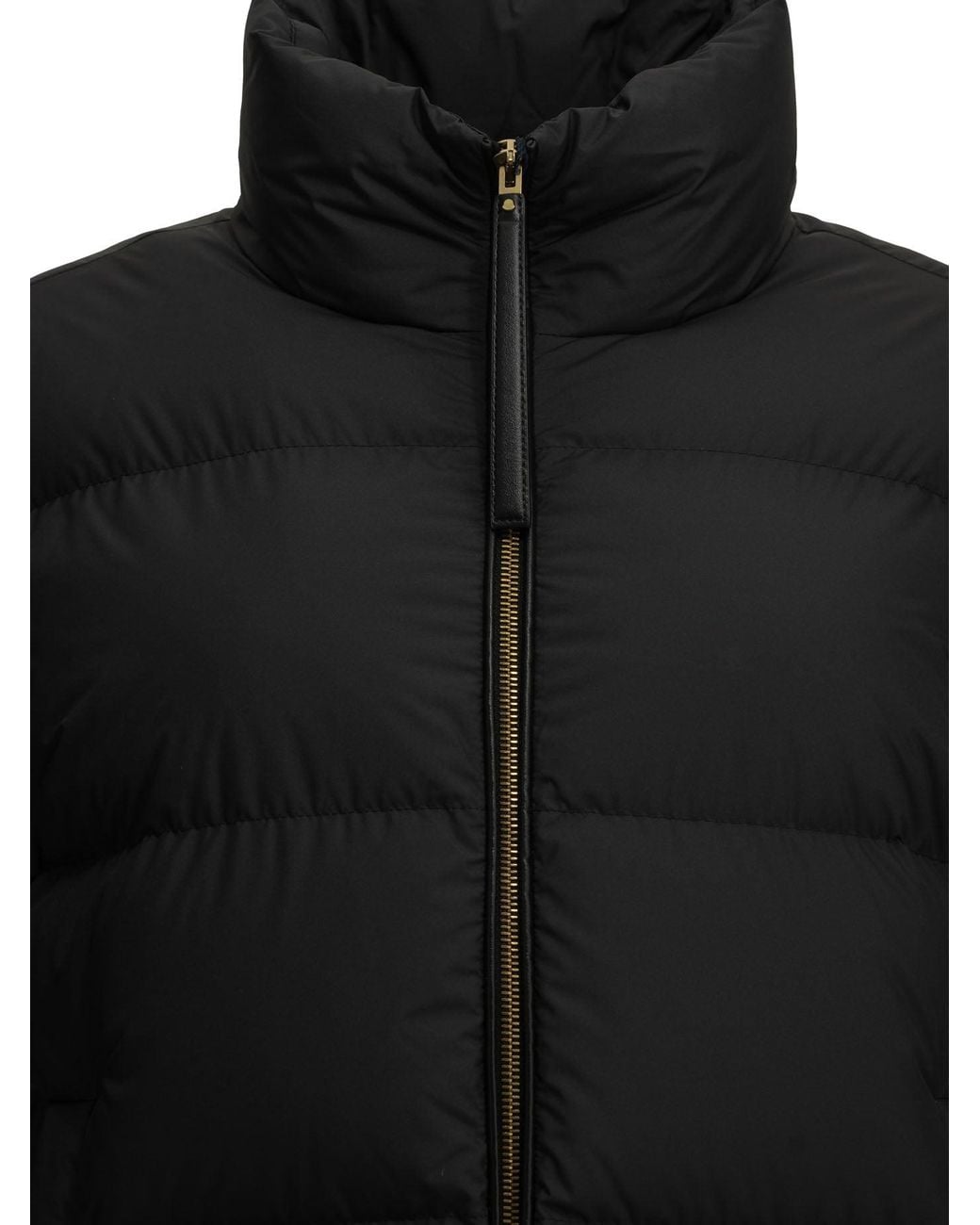 Moncler Black "Vivantesse" Short Down Jacket